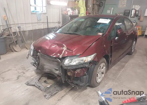 2014 Honda Civic Lx из США, поврежденный, VIN 2HGFB2F52EH507828